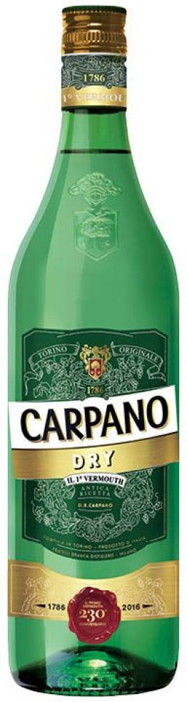 Carpano Dry Wermut 75 cl CARx6