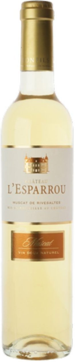 Château L'Esparrou Muscat de Rivesaltes AC Vignobles Bonfils 2018 50 cl CARx12