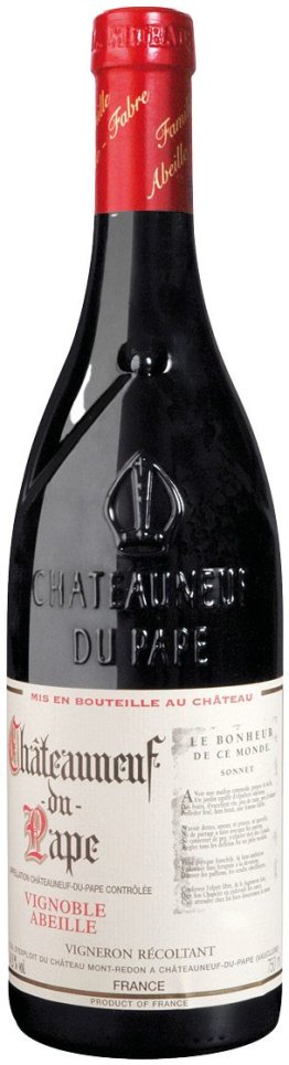 Châteauneuf-du-Pape AC Vignoble Abeille 2021 75 cl CARx6