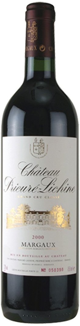Château Prieuré-Lichine 4e Grand Cru classé Margaux AC 2020 75 cl CARx6