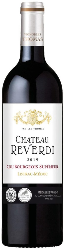 Château Reverdi Listrac-Médoc AC Cru Bourgeois 2020 75 cl CARx6
