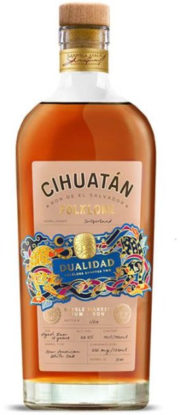 Cihuatán Folklore 18 years Chapter 2 Single Barrel N30 American White Oak 70 cl CARx6