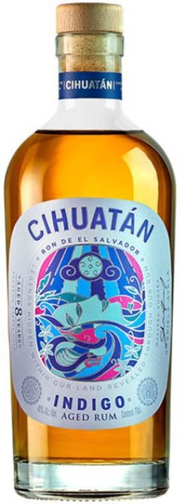 Cihuatán Indigo 8 years Aged Rum 70 cl CARx6