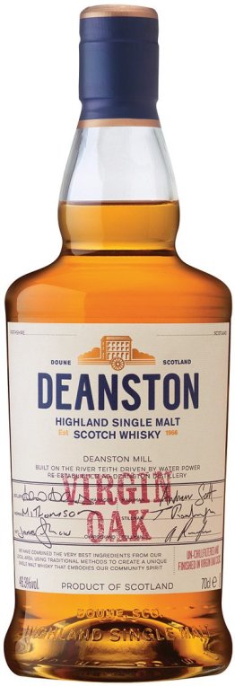 Deanston Virgin Oak Single Malt Scotch Whisky 70 cl CARx6