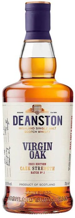 Deanston Virgin Oak Single Malt Scotch Whisky Cask Strength 70 cl CARx6