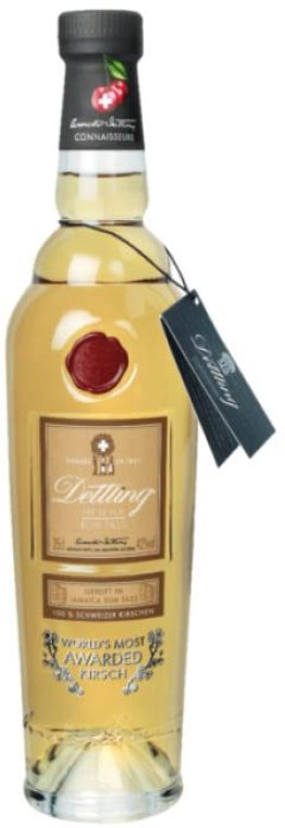 Dettling Kirsch Connaisseurs Rum Fass 35 cl CARx6