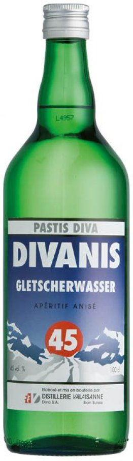 Divanis Gletscherwasser Anis 100 cl CARx6