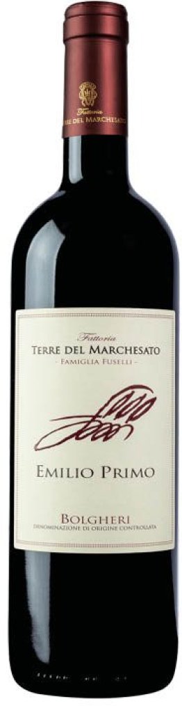 Emilio Primo Bolgheri Rosso DOC Terre del Marchesato 2023 75 cl CARx6
