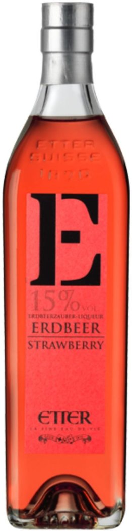 Erdbeerzauber Liqueur Etter 35 cl CARx6