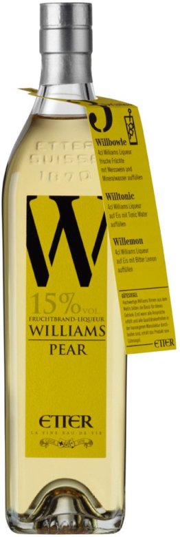 Etter Williams Birnen Likör 35 cl CARx6