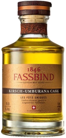 Fassbind Les Fûts Uniques Kirsch Umburana Cask 50 cl CARx6