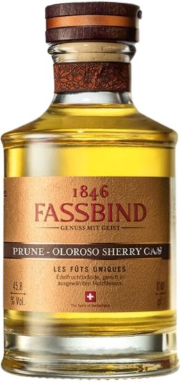 Fassbind Les Fûts Uniques Prune Oloroso Sherry Cask 50 cl CARx6