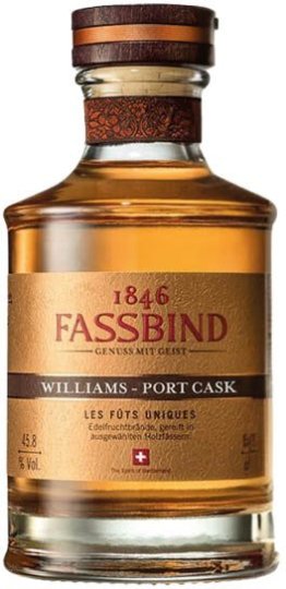Fassbind Les Fûts Uniques Williams Port Cask 50 cl CARx6