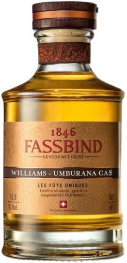 Fassbind Les Fûts Uniques Williams Umburana Cask 50 cl CARx6