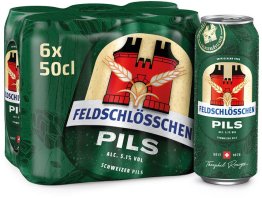 Feldschlösschen Pils Dose 50 cl CARx6
