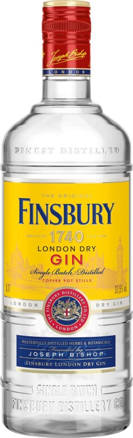 Finsbury Gin London Dry classic 70 cl CARx6