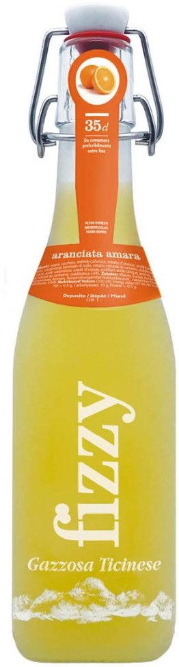 Fizzy Gazzosa Aranciata Amara Glas 35 cl HARx20