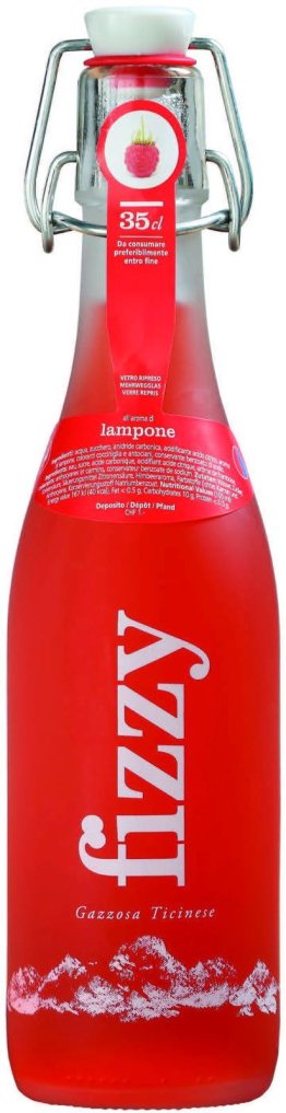 Fizzy Gazzosa Lampone Glas 35 cl HARx20