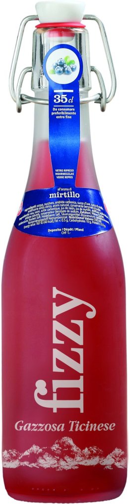 Fizzy Gazzosa Mirtillo Glas 35 cl HARx20