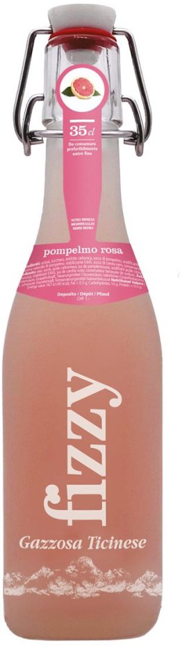 Fizzy Gazzosa Pompelmo Rosa Glas 35 cl HARx20