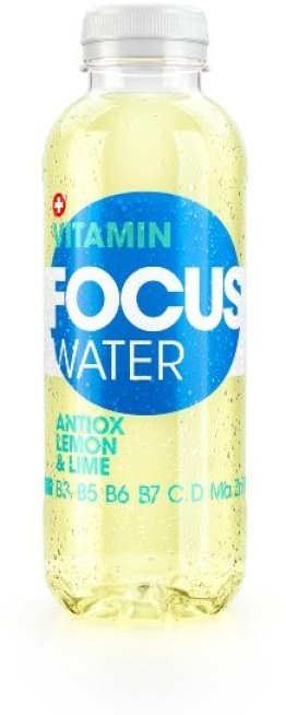 Focuswater Antiox Lemon & Ingwer PET 50 cl CARx24