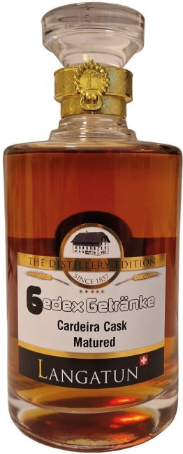 Gedex Getränke Cardeira Cask Matured Single Malt Whisky 50 cl CARx6