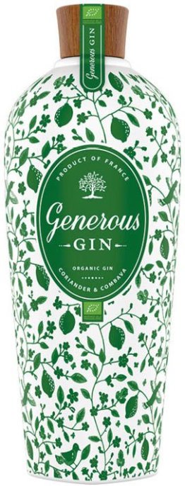 Generous Organic Gin 70 cl CARx6