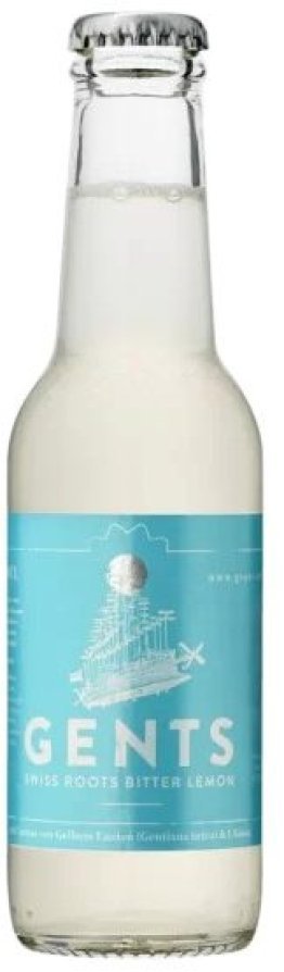 Gents Swiss Roots Bitter Lemon Glas 20 cl CARx24