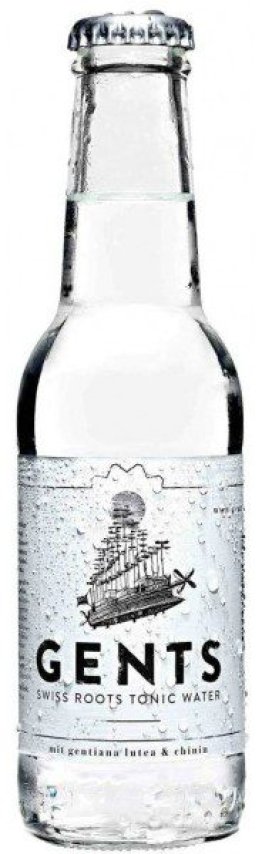 Gents Swiss Roots Tonic Water Glas 20 cl CARx24