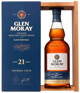 Glen Moray 21 years in Holzkiste 70 cl CARx6