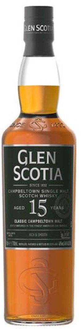 Glen Scotia 15 years Single Malt 70 cl CARx6