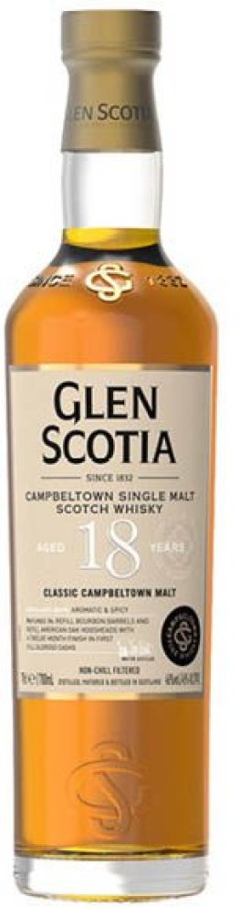 Glen Scotia 18 years Single Malt 70 cl CARx6