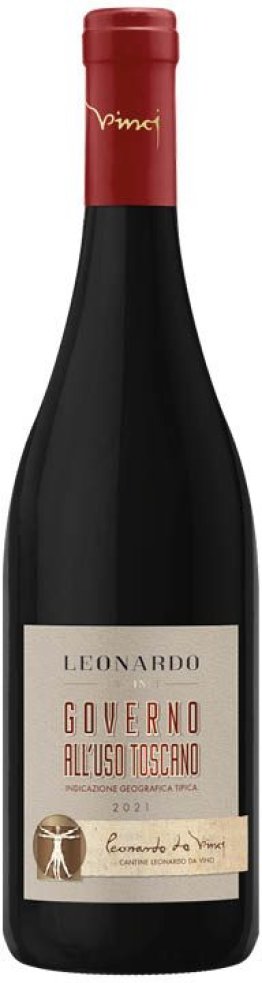 Governo Toscana IGT All`Uso Vitruviano Leonardo da Vinci 2024 75 cl CARx6