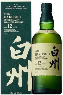 Hakushu 12 years old in Box 70 cl CARx6