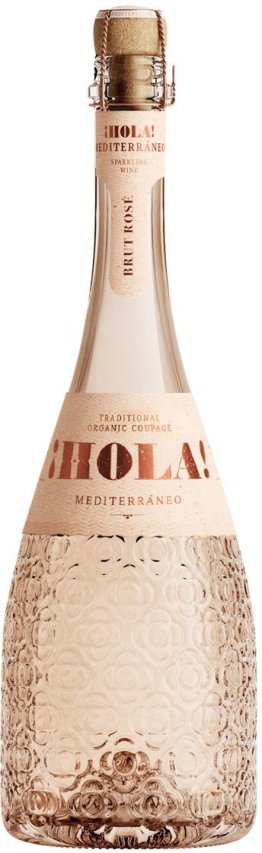 HOLA Mediterraneo Brut Rosé – Bio Vegan 75 cl CARx6