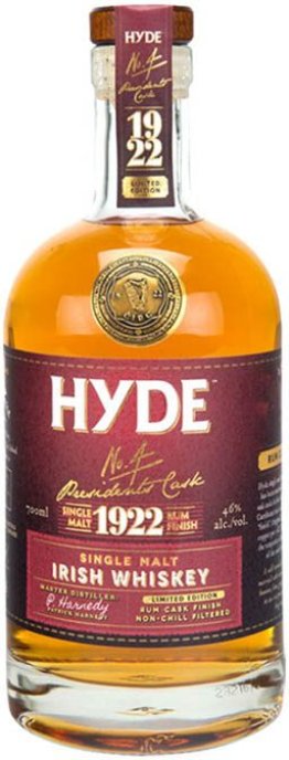 Hyde No. 4 1922 Single Malt – Rum Finish 70 cl CARx6