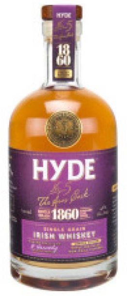 Hyde No.5 1860 Single Grain – Burgundy Finish 70 cl CARx6