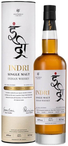 Indri Trini Triple Cask Ex-Bourbon Red Wine PX Sherry 70 cl CARx6