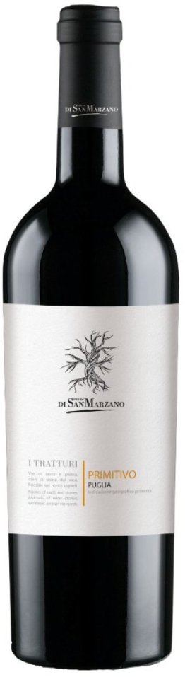 I Tratturi Primitivo di Puglia IGP 2025 75 cl CARx6