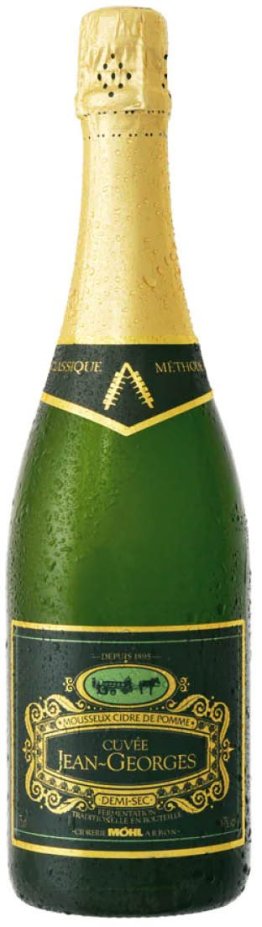 Jean Georges Cidre mousseux Glas (Artikel auf Bestellung) 75 cl CARx6