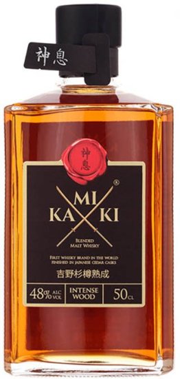 Kamiki Intense Wood (Dark Wood) Blended Malt Whisky 70 cl CARx6