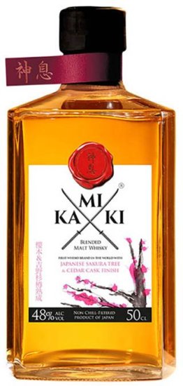 Kamiki Sakura Wood Japanese Blended Malt 70 cl CARx6