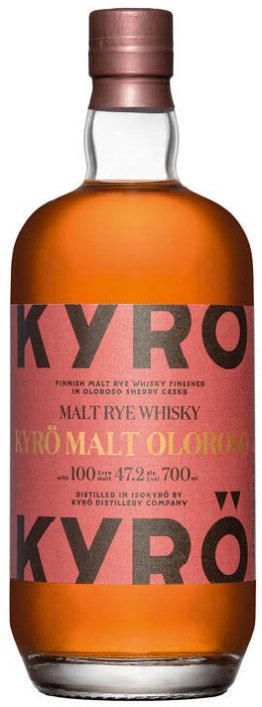 Kyrö Rye Malt Oloroso 70 cl CARx6