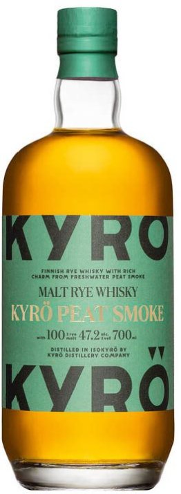 Kyrö Rye Malt Peat Smoke 70 cl CARx6