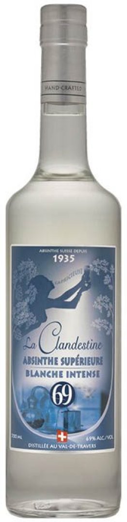 La Clandestine Blanche Intense 70 cl CARx6