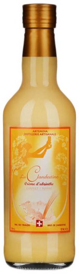 La Clandestine Crème d'Absinthe 50 cl CARx12