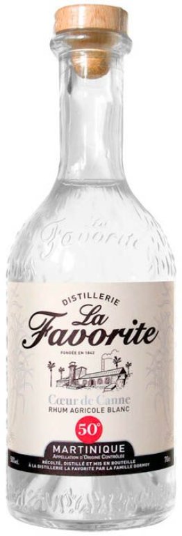 La Favorite Coeur de Canne Blanc 70 cl CARx6