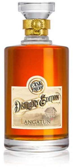 Langatun Cask Proof Distillery Editon Batch 4 Recioto Cask Finish in Karaffe in Holzbox 50 cl CARx6