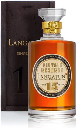 Langatun Vintage Reserve 15 years Single Pinot Noir Cask No. 133 in Holzkiste 50 cl CARx6