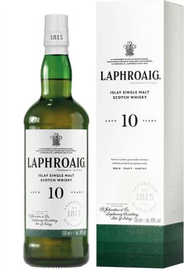 Laphroaig 10 years old in Box 70 cl CARx6